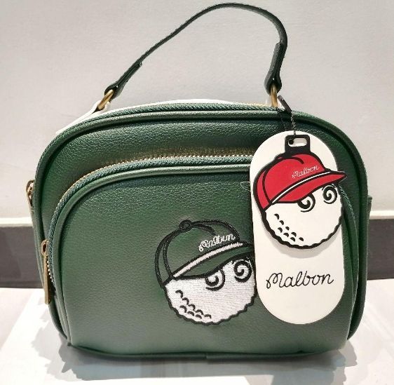 Malbon golf マルボンゴルフカートバッグ グリーン