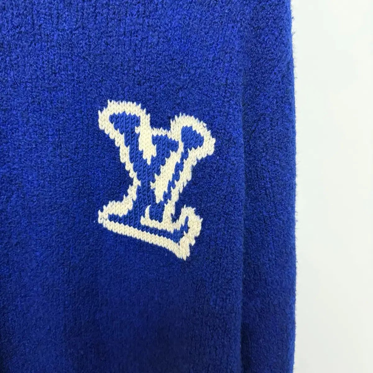 L サイズ Louis Vuitton ルイヴィトン インタルシア ニット セーター