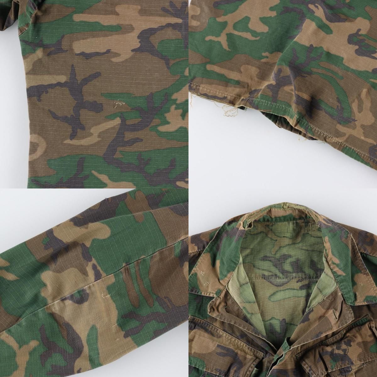 古着 60~70年代 米軍 U.S.MARINE CORPS(USMC) ブラウンリーフカモ 迷彩 