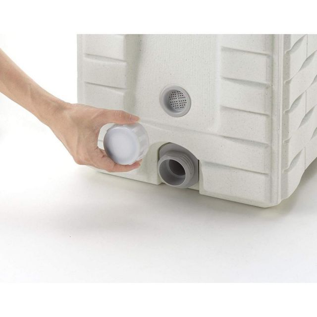 リッチェル タウンプランターWS スリム 90型 タイル 底面給水機能付き 大型プランター