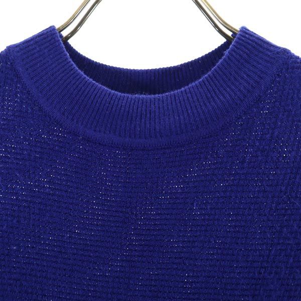 アレキサンダーワン 半袖 ニット ワンピース XS 青 alexanderwang