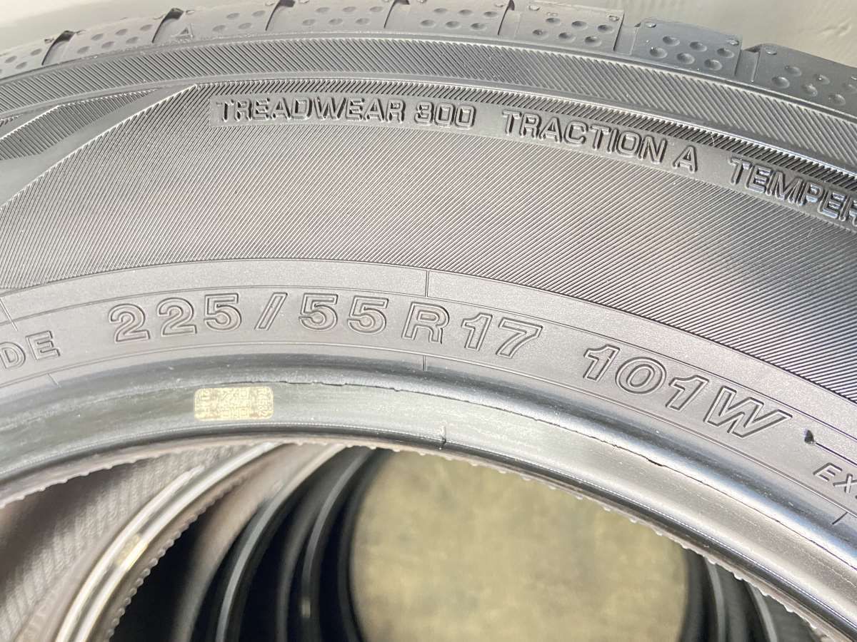 225/55R17 ヨコハマ ブルーアース GT AE51 中古タイヤ サマータイヤ 4 