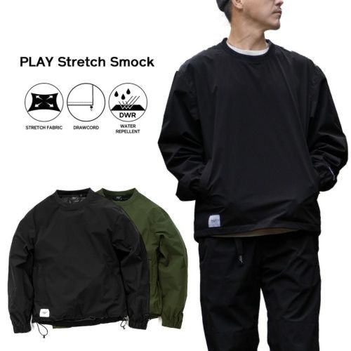 ROOT CO】ルートコー/PLAY Stretch Smock 撥水加工 機能性付き