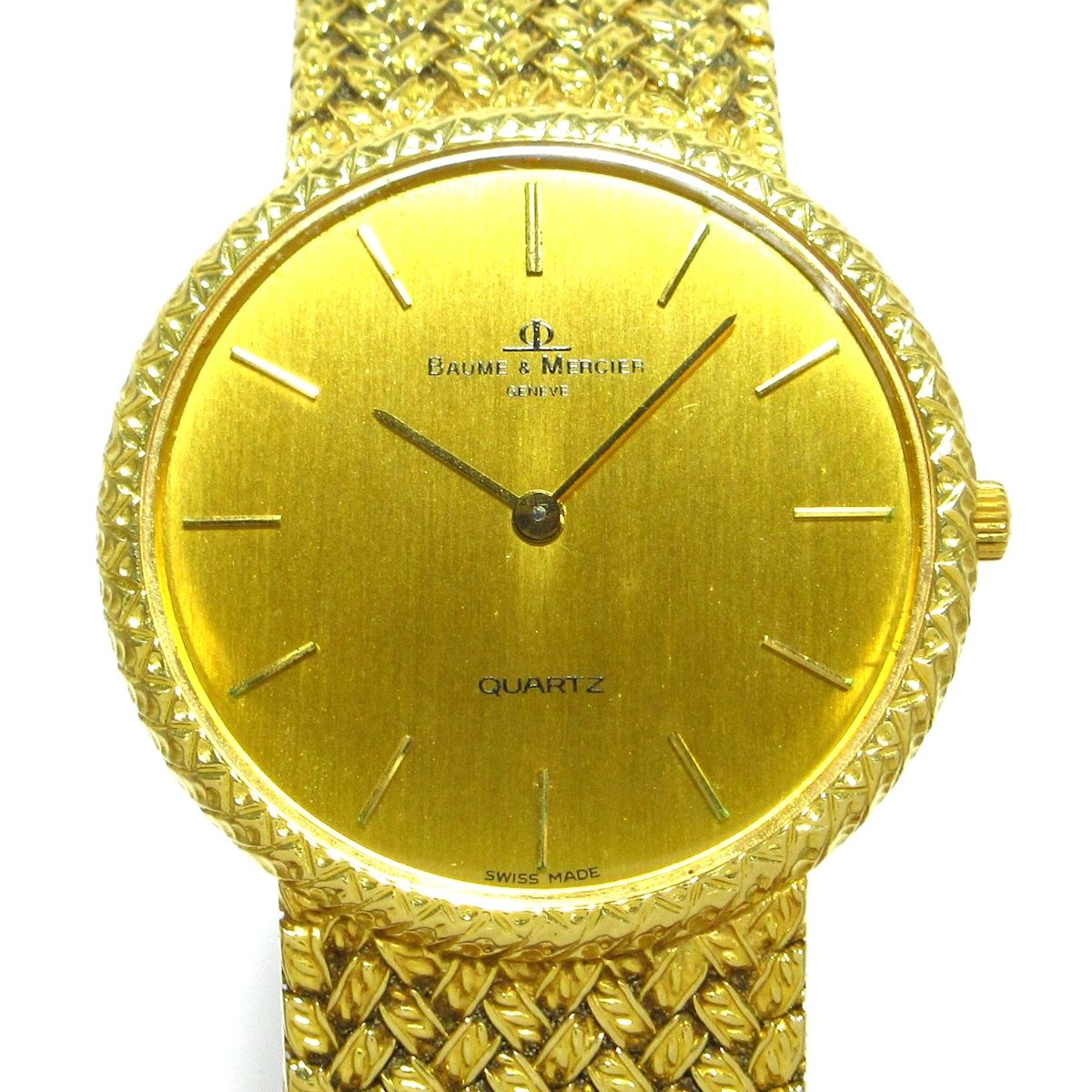 BAUMEu0026MERCIER(ボームu0026メルシエ) 腕時計 - 15143.9 メンズ 金無垢 ゴールド - メルカリ