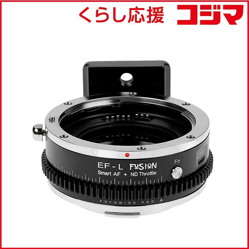 未開封 フォトディオックス 電子マウントアダプター キヤノンEFマウントレンズ → Lマウント バヨネット 変換 EF-LT-FSN-NDT ♥ 送料無料