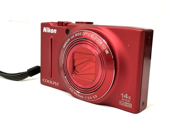 Nikon COOLPIX S8200レッド Nikon Coolpix S8200 review: Nikon