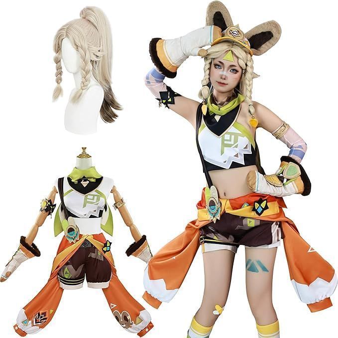 原神 げんしん カチーナコスプレ衣装 豪華版 フルセット