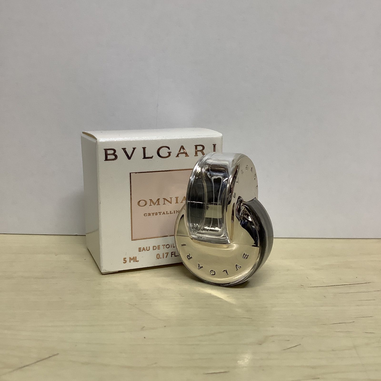 新品未使用 BVLGARI ブルガリ クリスタリン オードトワレ ミニ 5ml - メルカリ