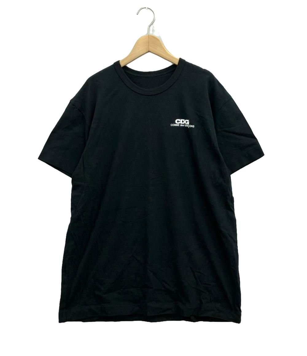 コムデギャルソン　半袖Tシャツ　トップス タオ コムデギャルソン 半袖Tシャツ トップス ギャザー レース