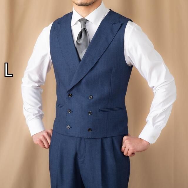 CEEN] スーツメンズ 3点セット イギリス風 チェック柄 スリーピース 1