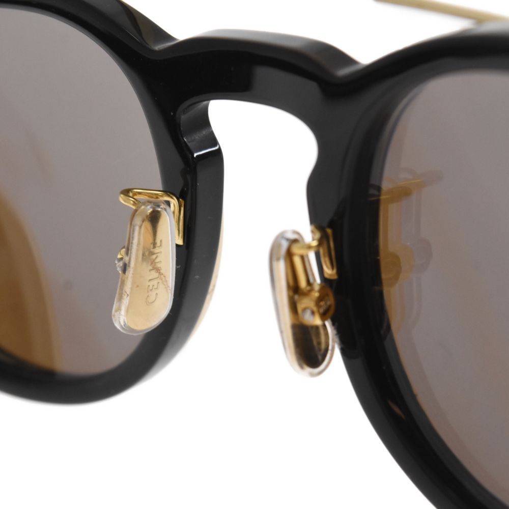 CELINE (セリーヌ) クリップオン ウェリントン サングラス ブラック 