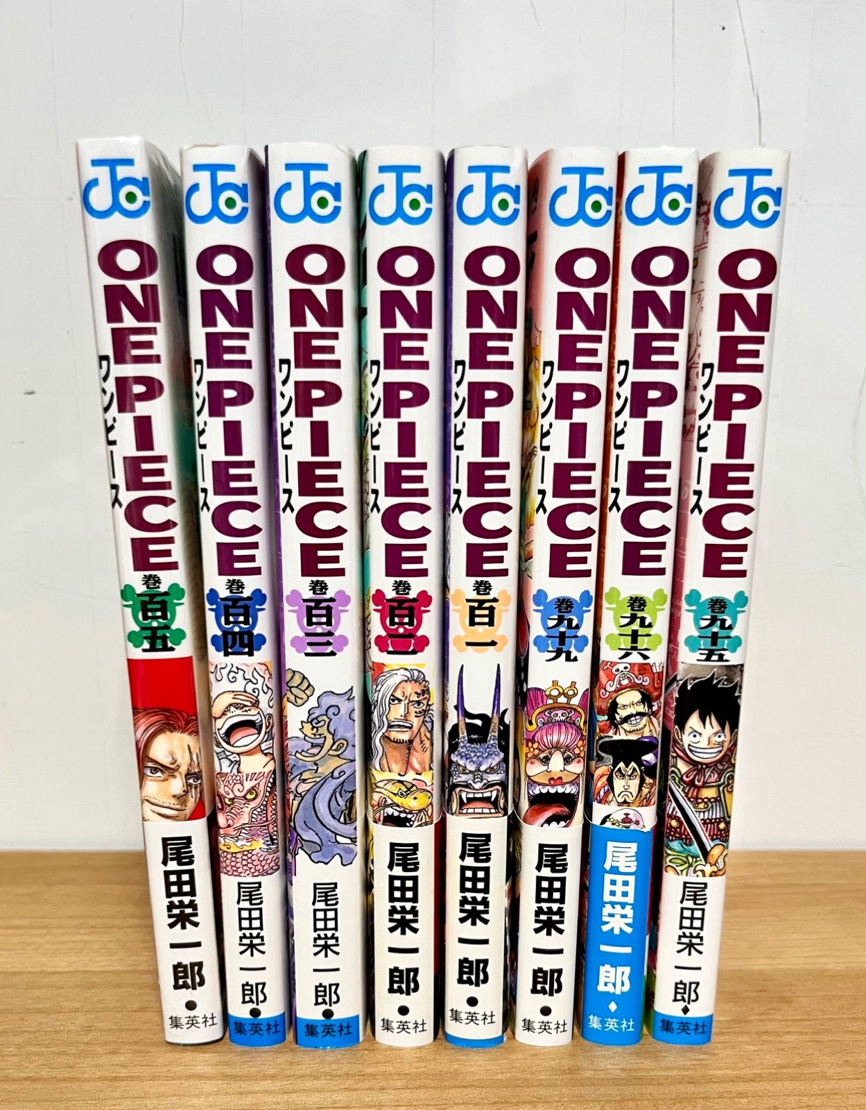 ○ 漫画 ONEPIECE 95巻 96巻 99巻 101巻 102巻 103巻 104巻 105巻 8巻