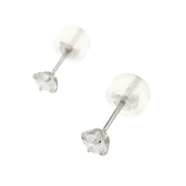 試着のみ ノンブランド宝石 Pt900ダイヤピアス 無料ギフトラッピング Aランク 【大放出】