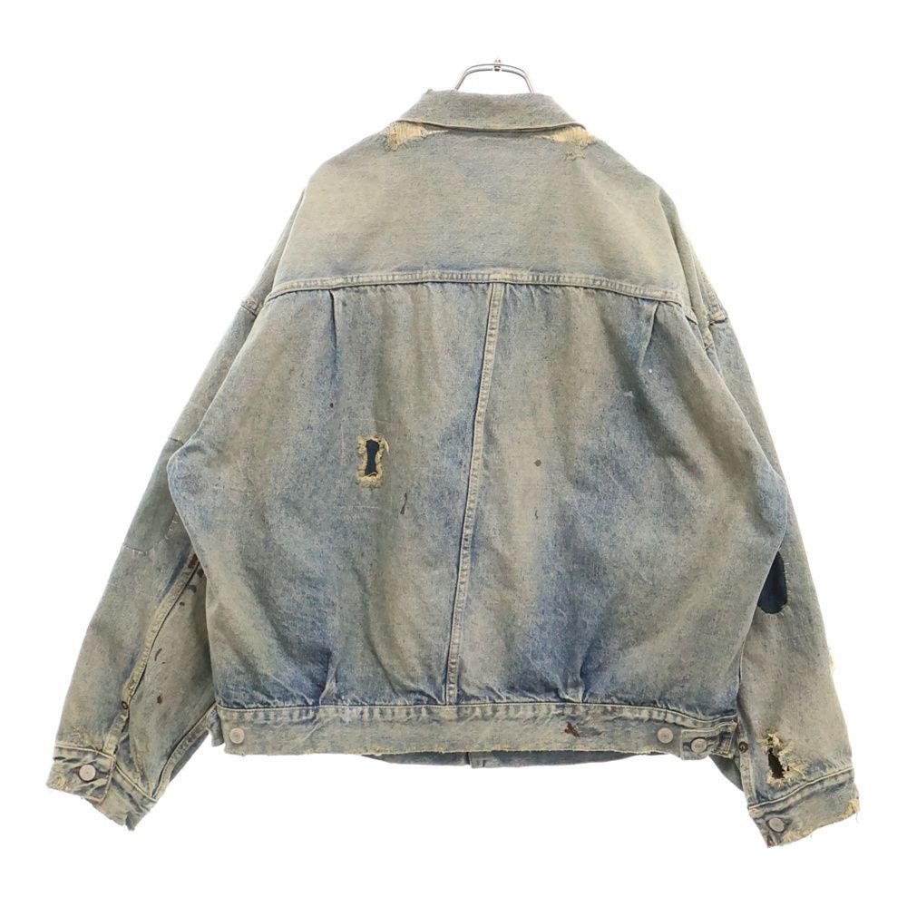 SAINT MICHAEL (セントマイケル) 23AW BJ_DENIM JKT / DAMAGE SAINT MICHAEL (セントマイケル) 23AW BJ_DENIM JKT / DAMAGE