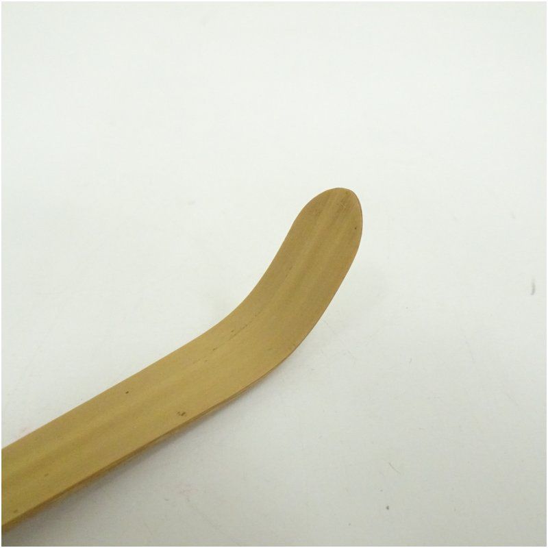 現状渡し 影林宗篤造 竹茶杓 銘 松籟 前大徳 福本積應書付 共箱 茶道 茶道具 おしゃれ 抹茶 茶しゃく 茶匙 茶さじ 茶器 道具 骨董 お茶 茶会 茶の湯 茶席 11月 10月 秋