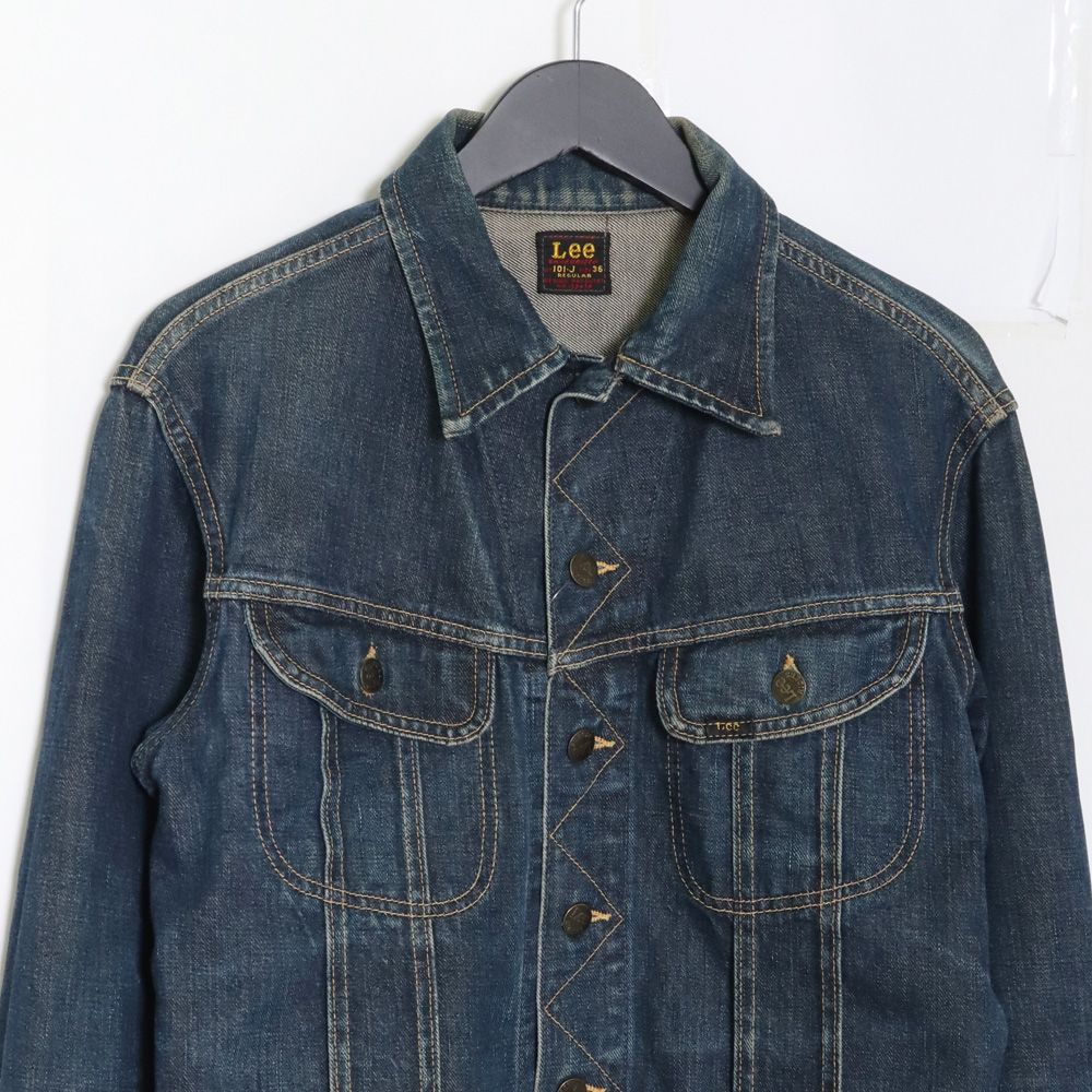 THE REAL MCCOY'S × LEE 101-J デニムジャケット 46 LEE×THE REAL McCOY'S デニムジャケット 101-J 101-J インディゴ