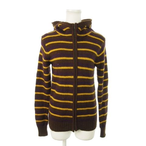 ヒステリックグラマー HYSTERIC GLAMOUR ニットパーカー ジップアップ