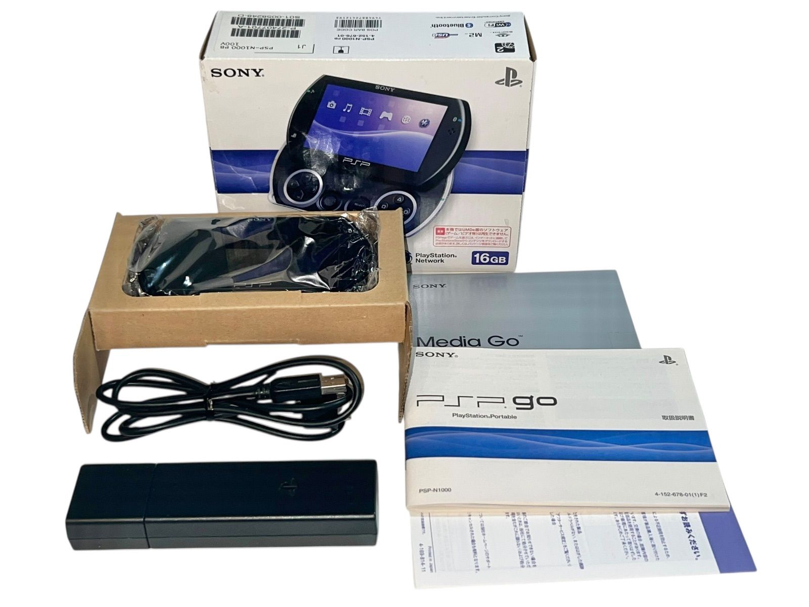 未使用品 Sony PSP Go 16GB ピアノブラック 未使用 中古品PSP go「プレイステーション・ポータブル go」 ピアノ