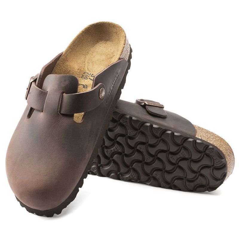 ビルケンシュトック BIRKENSTOCK Boston ボストン オイルドレザー レギュラー スポーツカジュアルシューズ サンダル 860131 EU49 約32cm