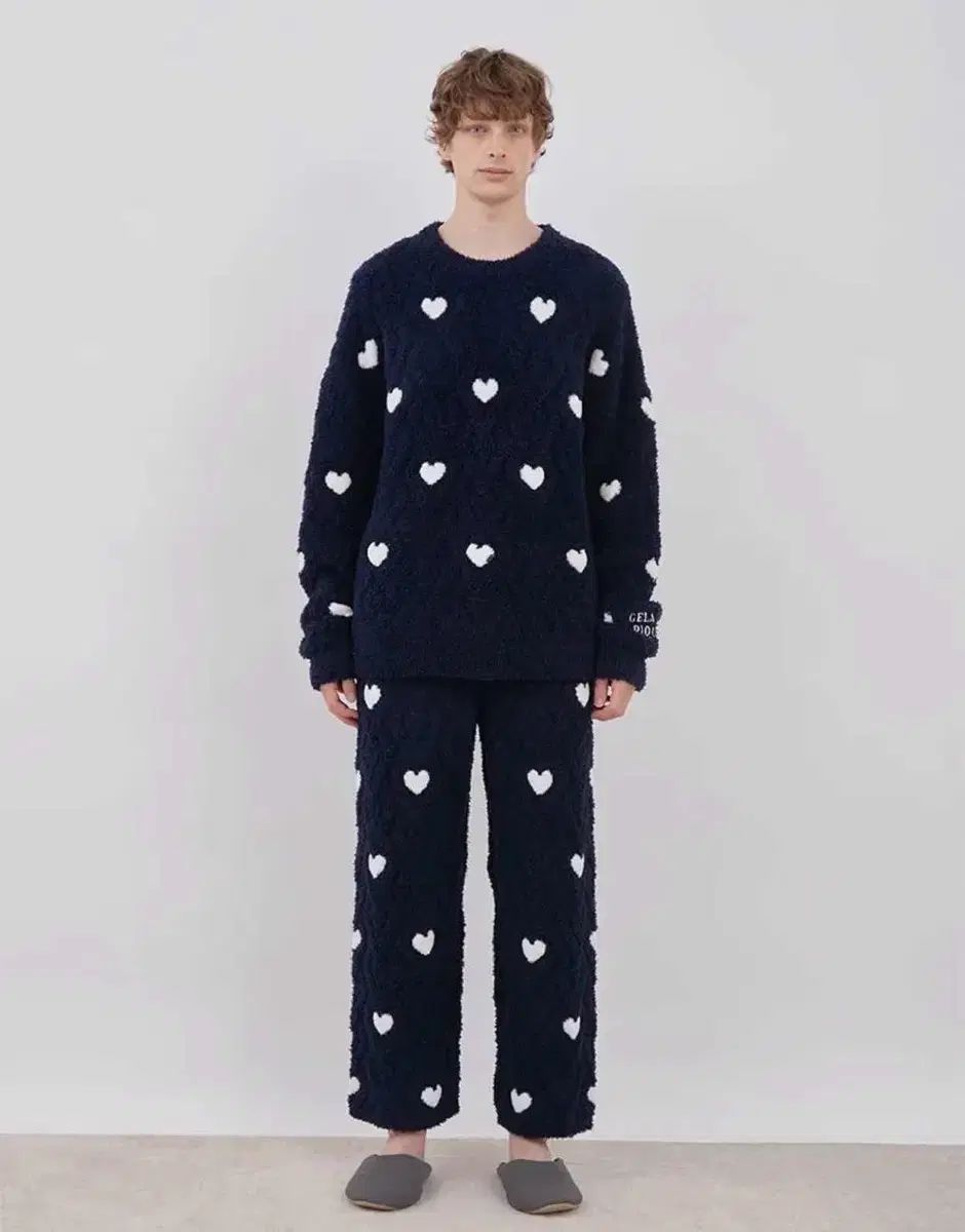 ジェラートピケ 冬 パジャマ セットアップ