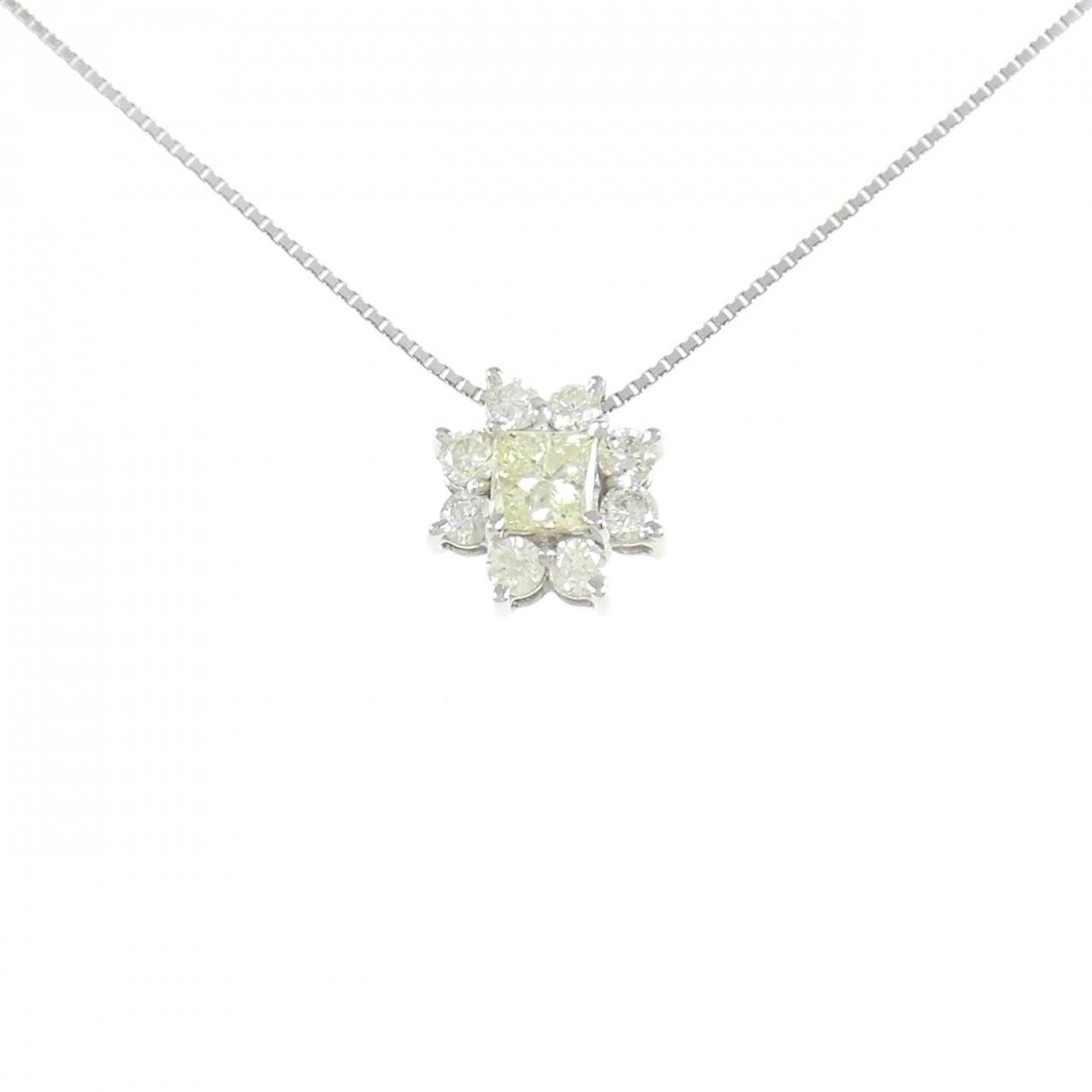 PT900|PT850 ダイヤモンド ネックレス 0.54CT