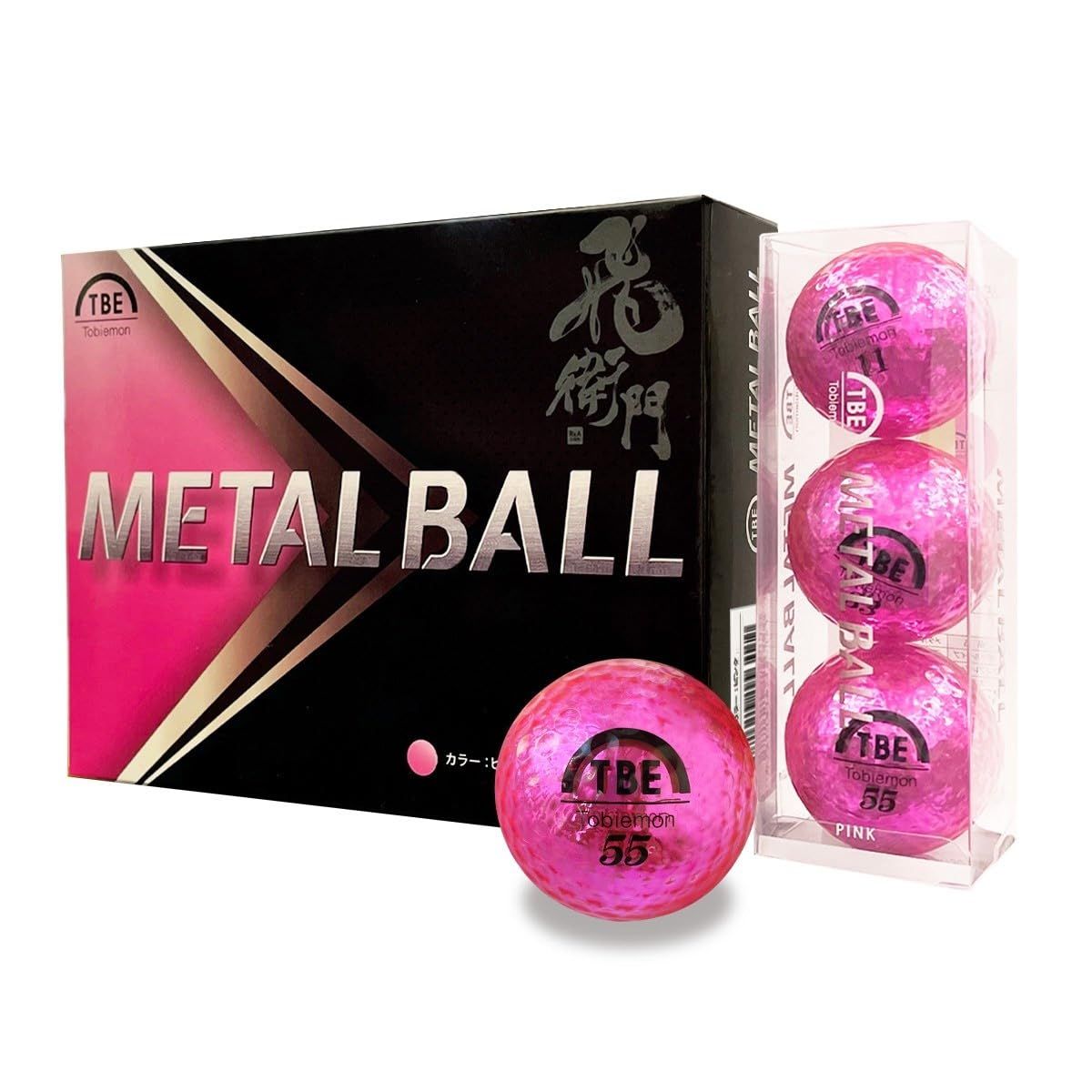  TOBIEMON(トビエモン)T-BMPメタルボールピンク（12球入り） [PINK] その他