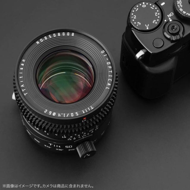 TTArtisan Tilt 50mm F1.4 Xマウント 富士フイルムX ティルト チルト