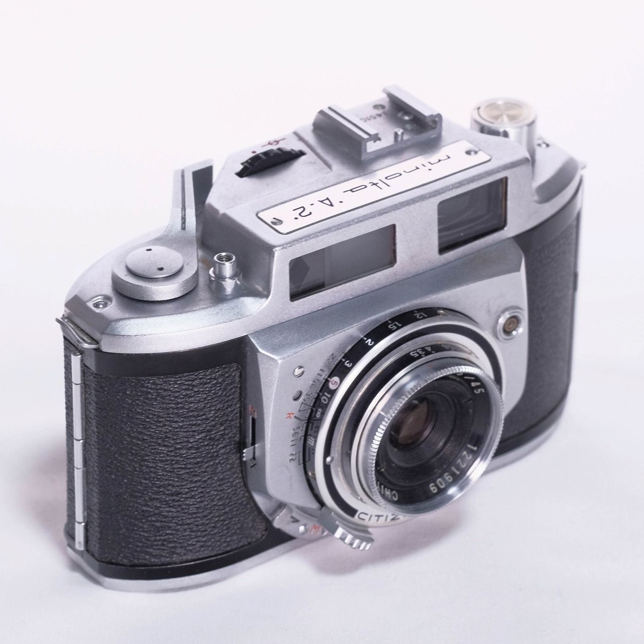 minolta 'A.2' CHIYOKO ROKKOR 45mm F3.5【並品】 - メルカリ