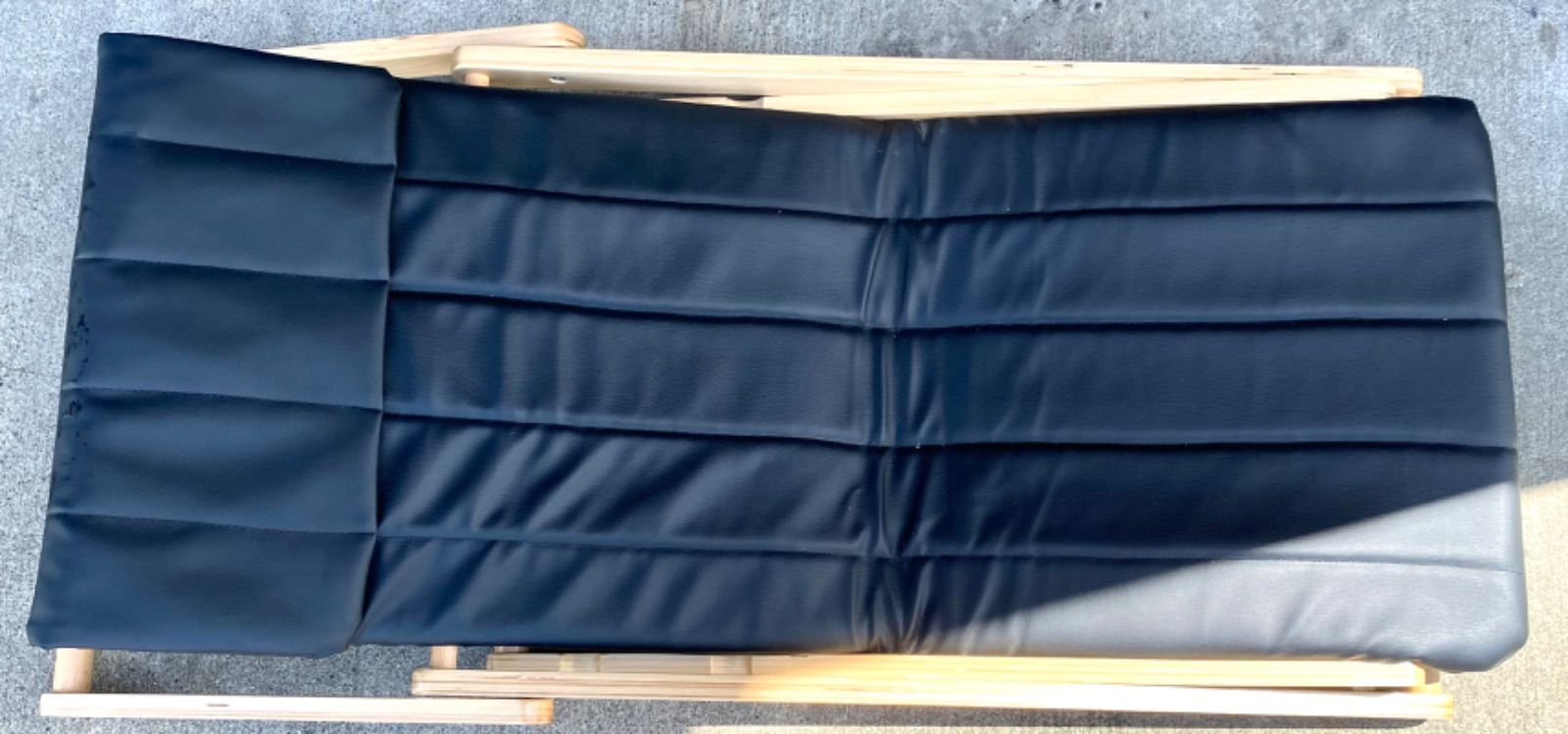 DOCTOR AIR ドクターエア リクライニングチェア 合皮ブラック