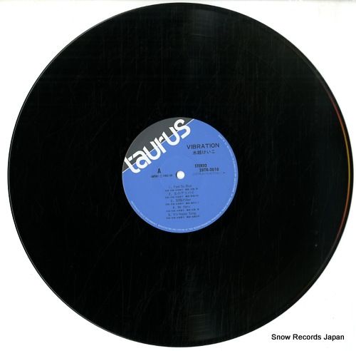 レコード】水越けいこ vibration 28TR-2010 - メルカリ