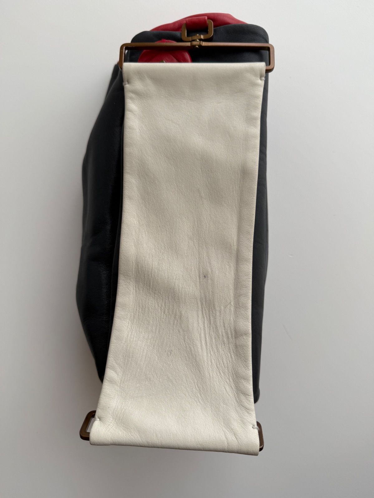 ✿ SS2001 PRADA DOCKING HAND BAG プラダ レザーハンドル レザー ハンドバッグ ドッキング アーカイブ archive バッグ prada