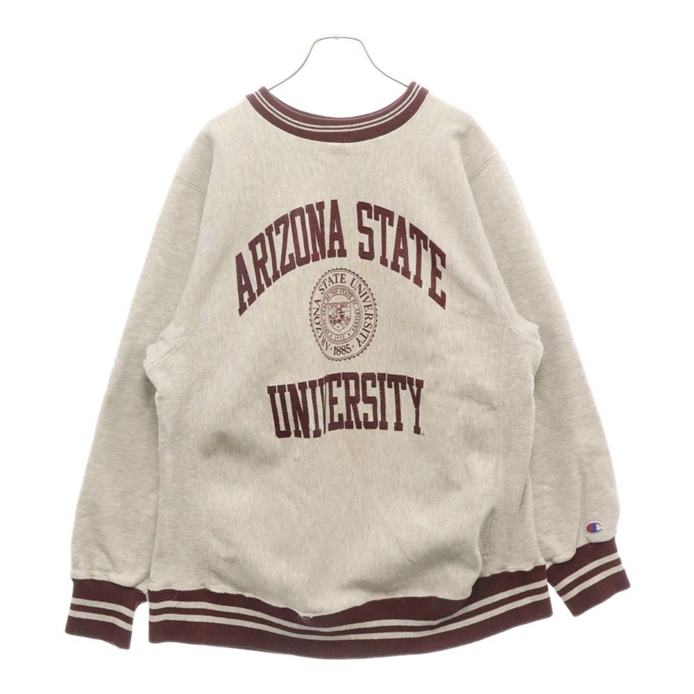 90s チャンピオン×リバースウィーブ スウェットトレーナー 3段プリント