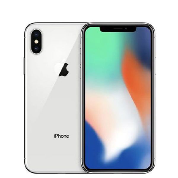 バッテリー90%以上 【中古】 iPhoneX 256GB シルバー SIMフリー 本体 ...