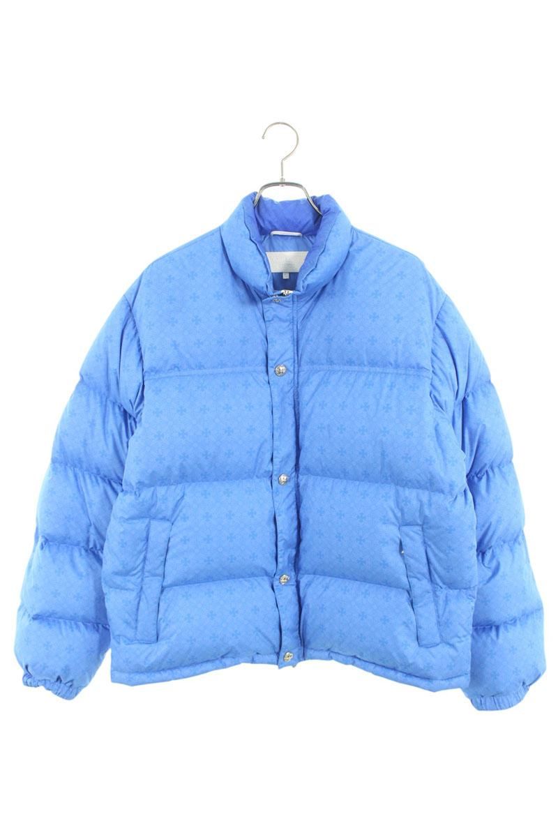 クロムハーツSTIFF クロスボールボタンCHプラス総柄 ダウンジャケット