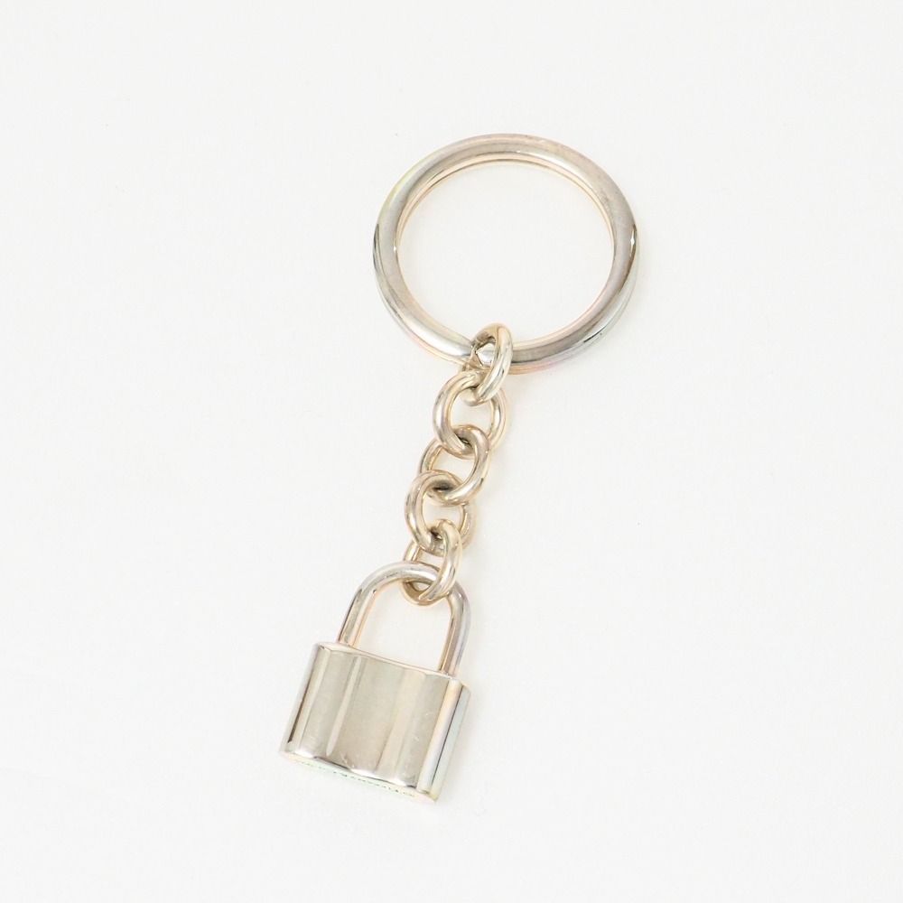 ティファニー ハート型カデナ＆鍵 シルバー キーホルダー【比較