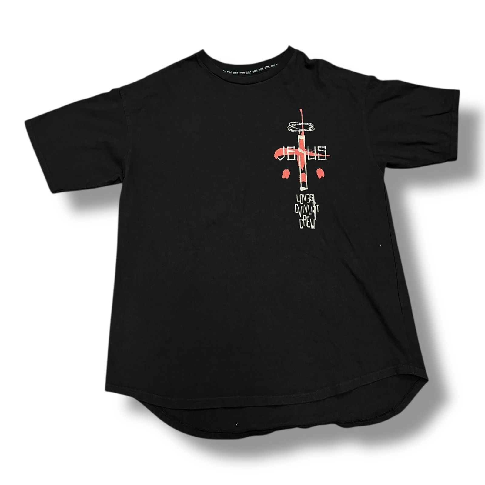 参考上代27500円 CVTVLIST Jesus Loves Crew Tee ジーザスラヴズクルー 
