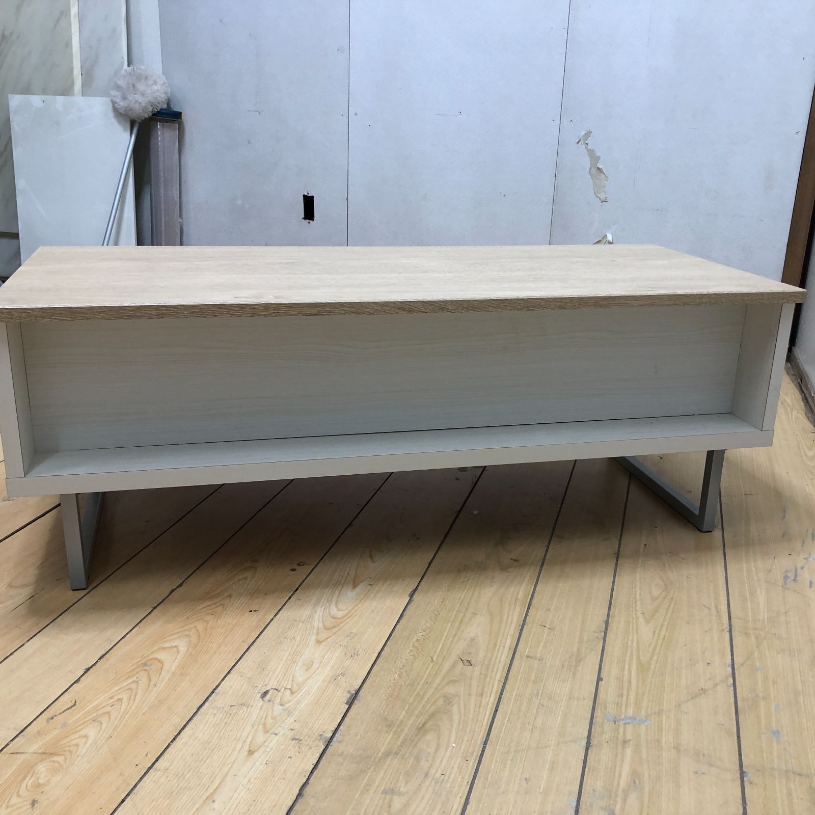 美品 ナチュラル木目ローボード テレビ台 幅90cm 北欧風 　250720-9 美品 ナチュラル木目ローボード テレビ台 幅90cm 北欧風