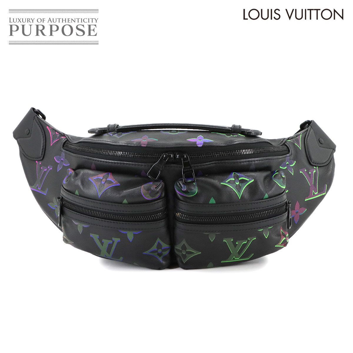ルイ ヴィトン LOUIS VUITTON モノグラム スポットライト コメット バムバッグ ボディ バッグ レザー M22494 RFID 90281947