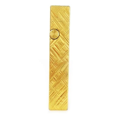 ダンヒル dunhill ガスライター ローラー式 喫煙具 総柄 ロゴ ゴールド 