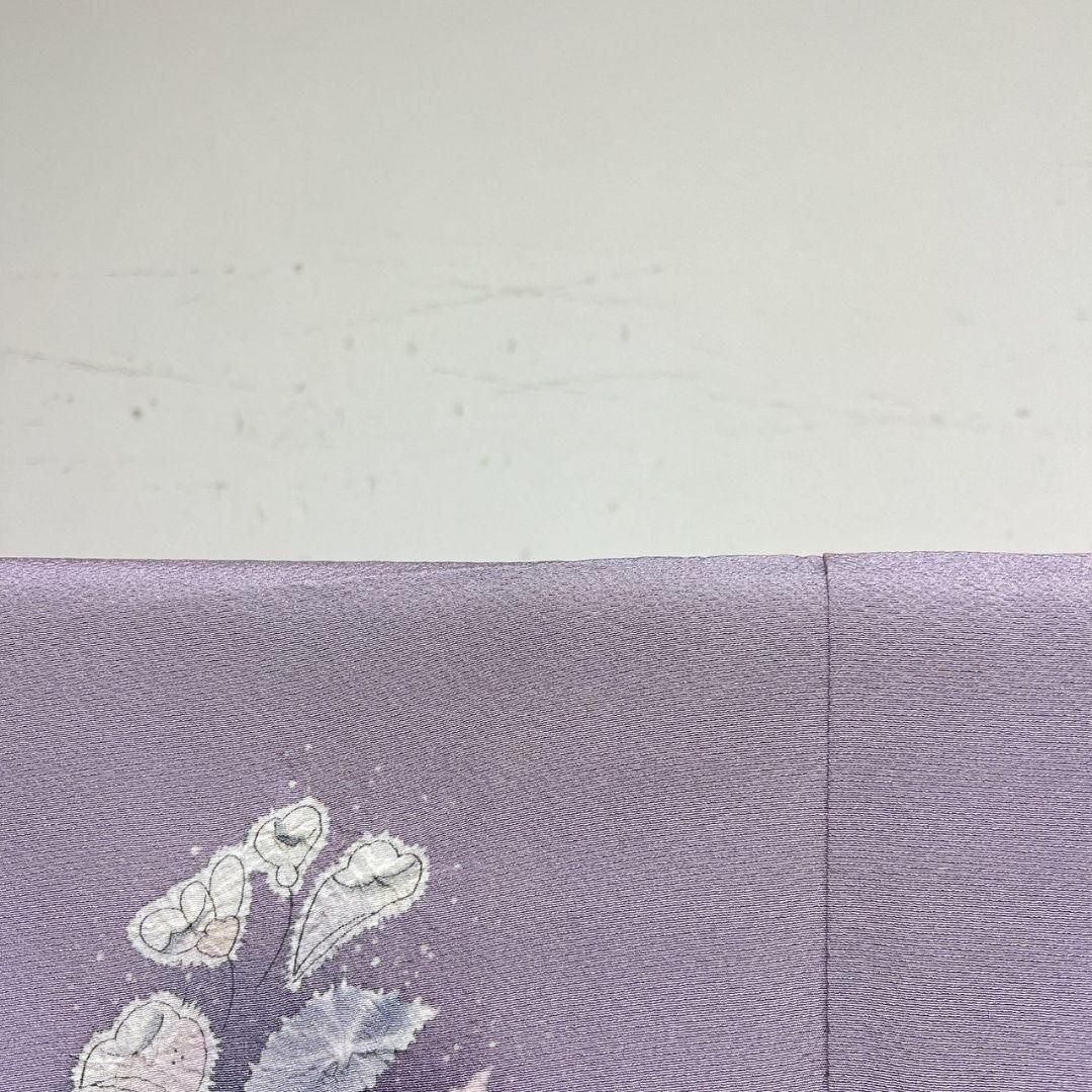 訪問着 桐屋翠山工房 辻ヶ花 藤の花 着物 062a p - メルカリ