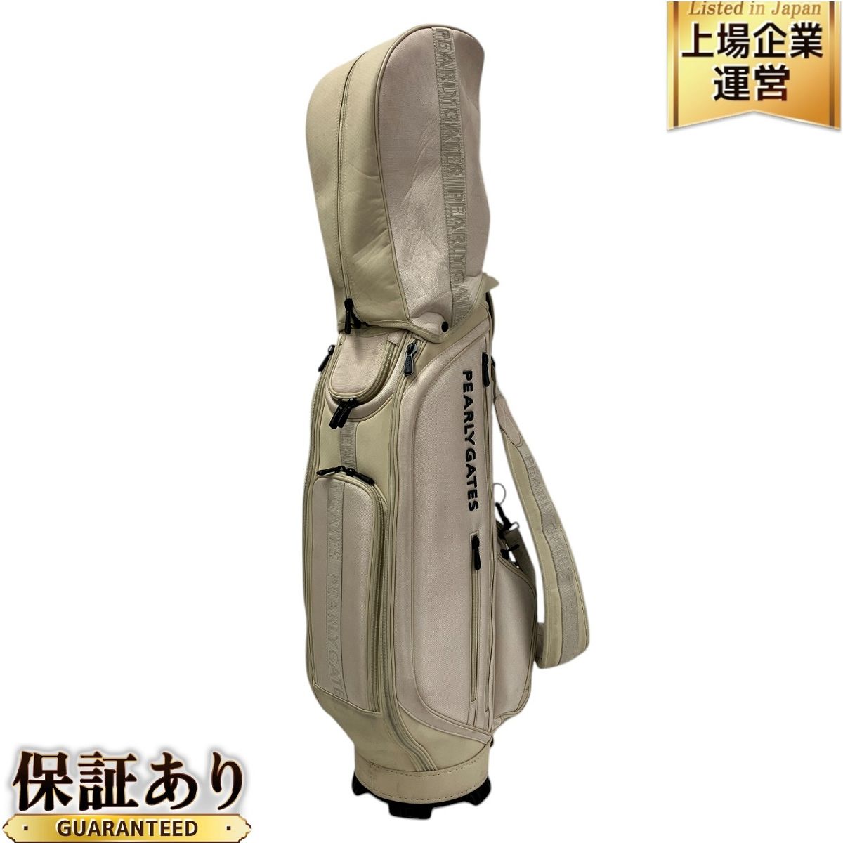 PEARLY GATES エッセンシャル ゴルフバッグ ゴルフ用品 パーリーゲイツ 中古 T9670915