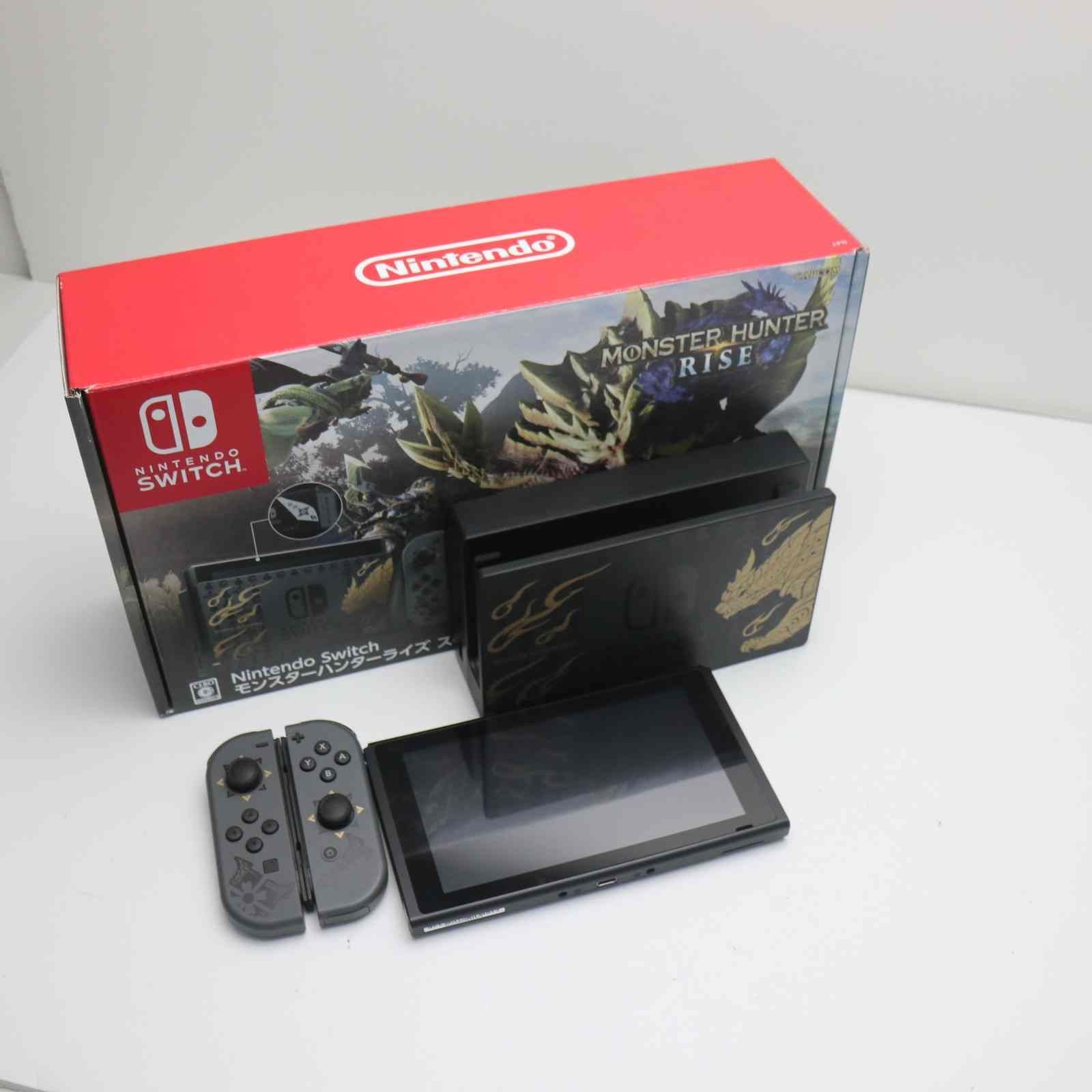 Nintendo Switch - 新品未使用品　任天堂スイッチ　モンスターハンターライズ　限定モデル Switch](本体)Nintendo Switch(ニンテンドースイッチ