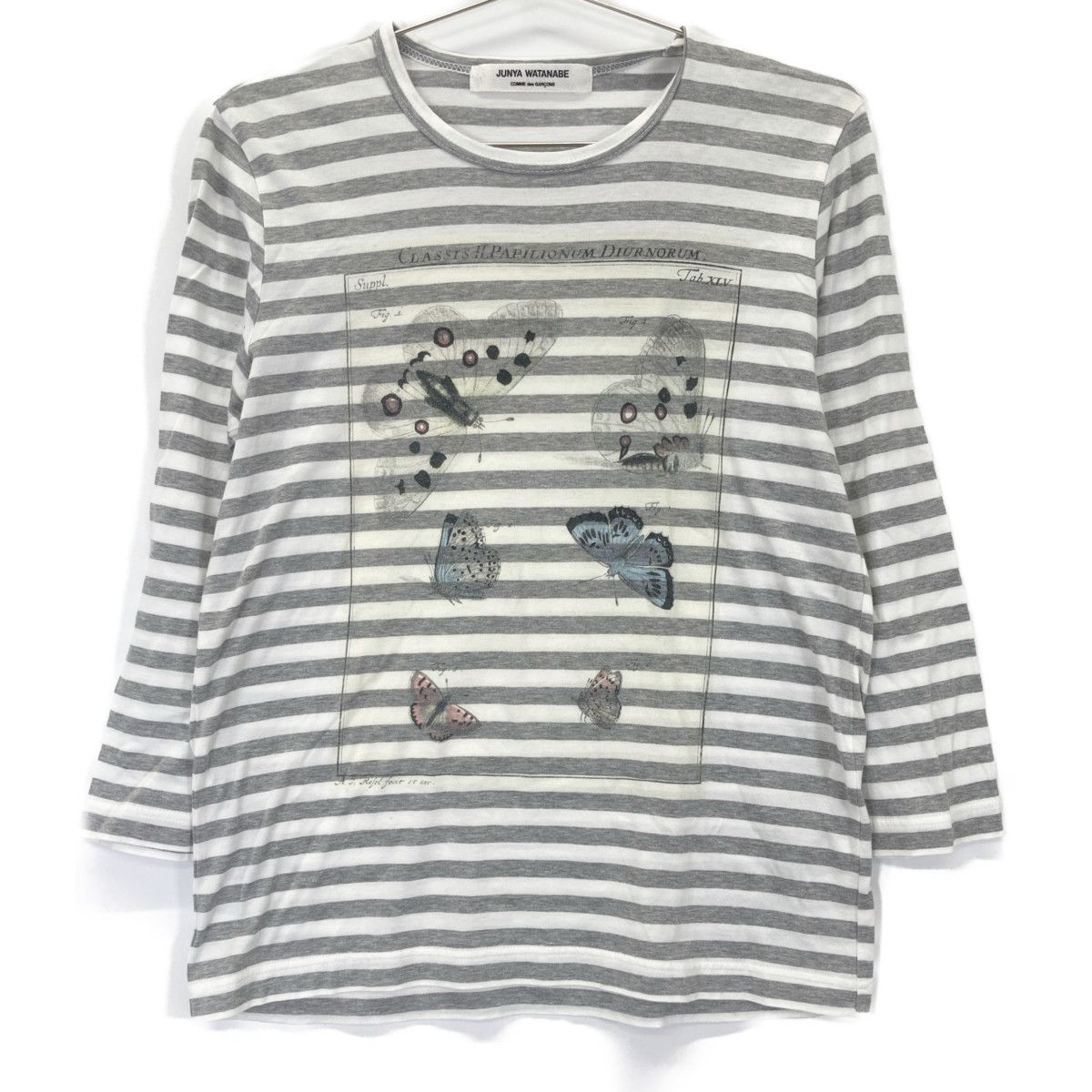 ジュンヤワタナベコムデギャルソン　ボーダー柄トップス 中古・古着通販】JUNYA WATANABE COMME des GARCONS (ジュンヤ