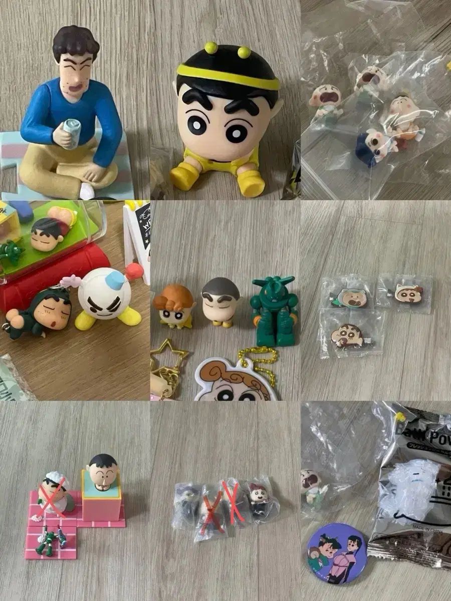 クレヨンしんちゃん フィギュア まとめ売り セット 出品