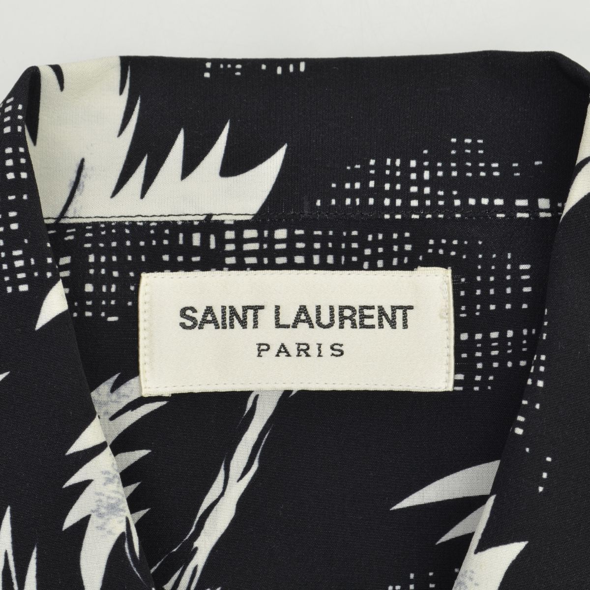 38/15【SAINT LAURENT PARIS / サンローラン】14SS 340852 YM67U ハワイアン アロハシャツ エディ期  エディスリマン 木村拓哉 HERO - メルカリ