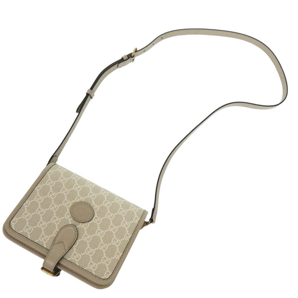 グッチ インターロッキングG 671620 GGスプリームキャンバス ベージュ ショルダーバッグ 1188 GUCCI DECORATOM_COM_BR