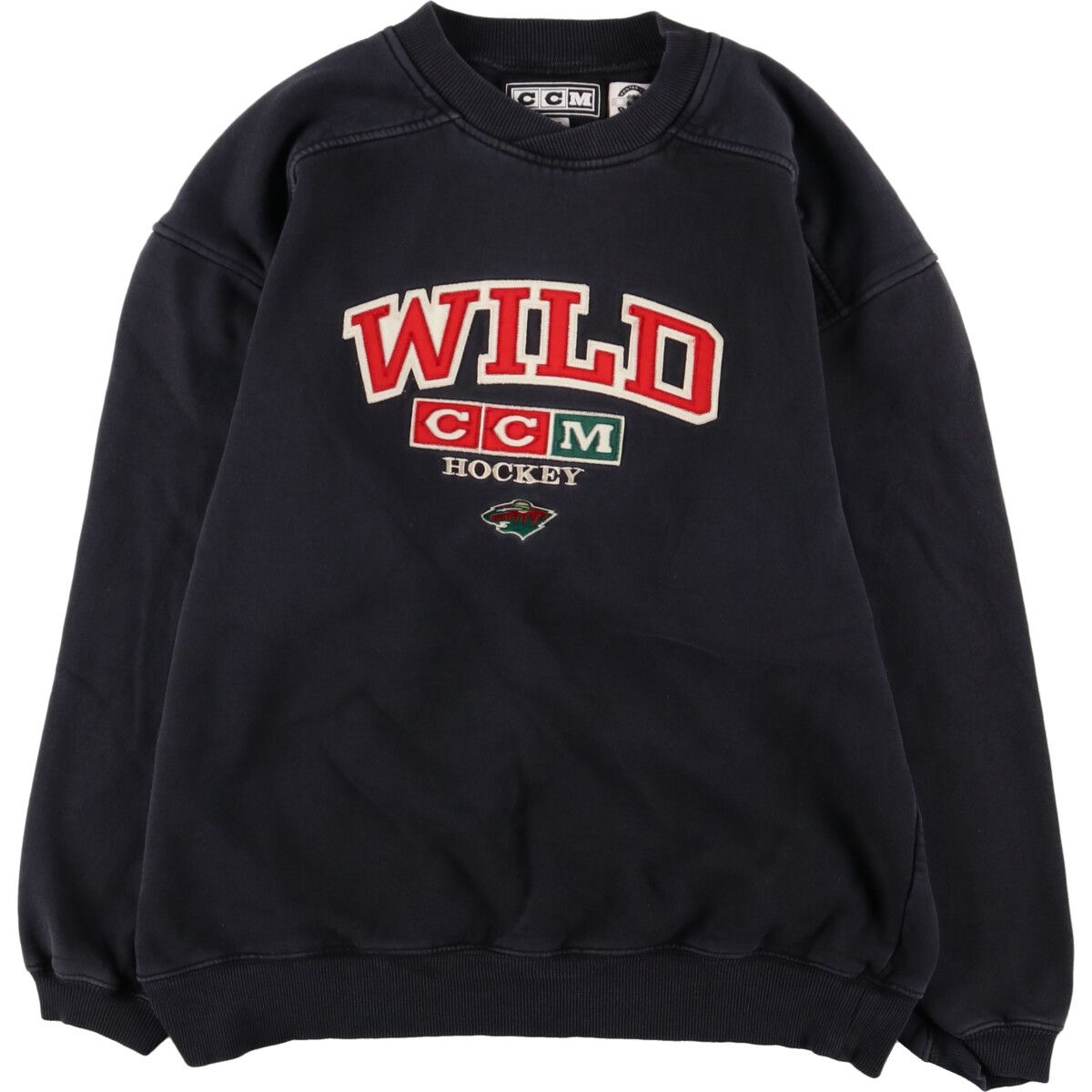 TERRY NHL MINNESOTA WILD ミネソタワイルド Vネックスウェット