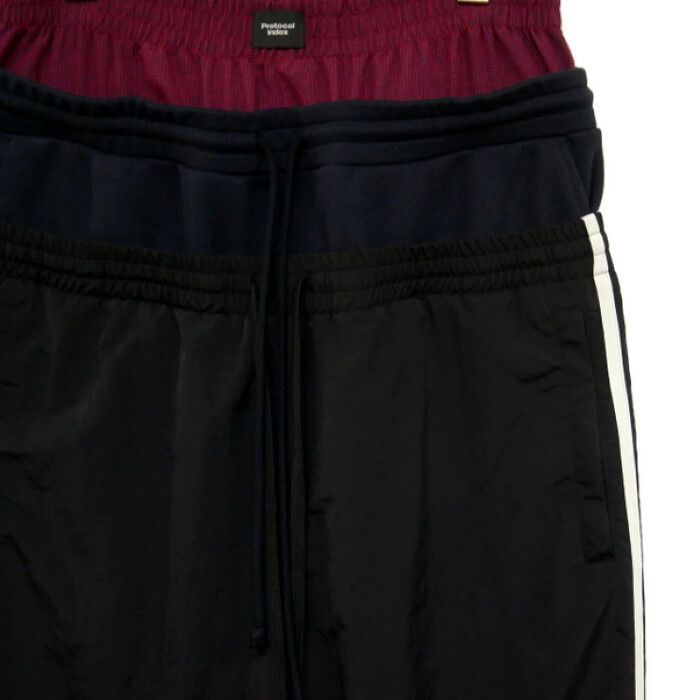 パンツ protocol index 3 layered track pants Men's 3 Layered Track Pants Black – Slam Jam®