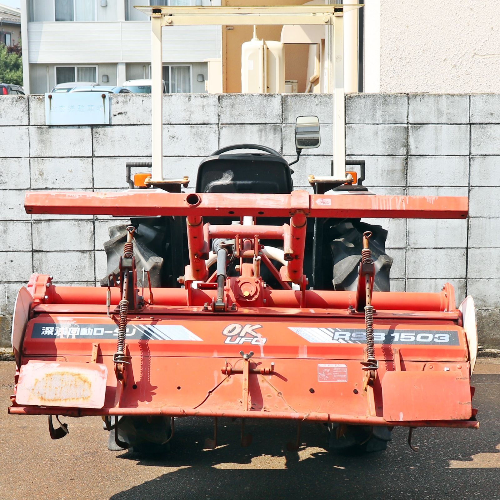 新潟発 ヤンマー トラクター F235D アワー1512h 中古 23馬力 4WD バッテリー新品 動作確認済 再塗装 自作キャノピー 中古 倉庫保管 新潟発 ヤンマー トラクター F235D アワー1512h 中古 23馬力 4WD