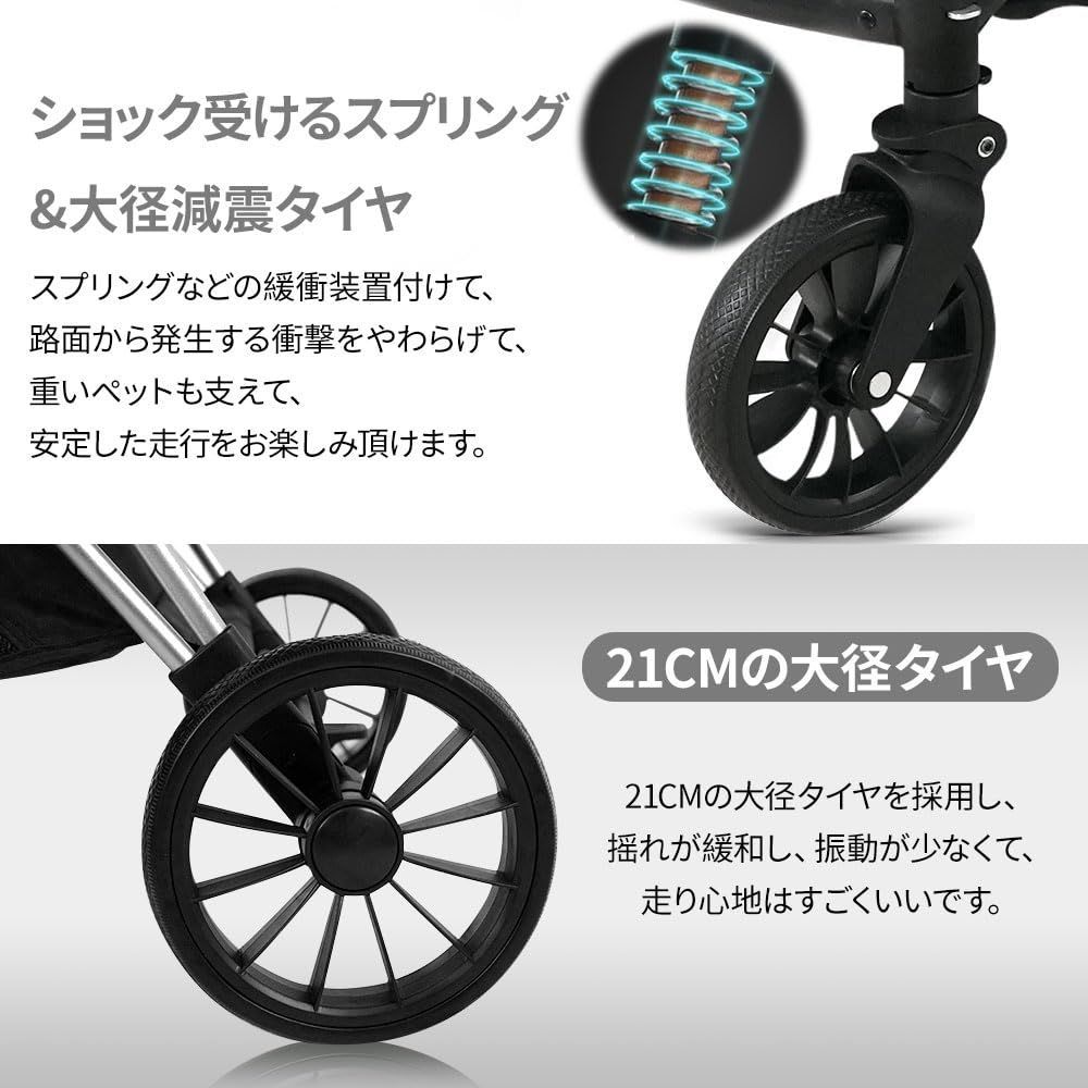 itanaga おさんぽバギー ペットカート 3way 分離型 耐荷重25kg